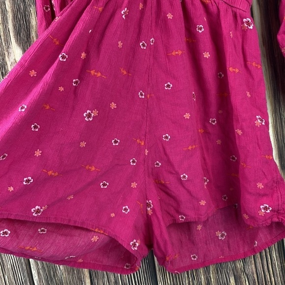 Darling Hot Pink Romper - Picture 9 of 12